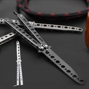 연습용 버터플라이 묘기 카람빗 발리송 나이프 입문용