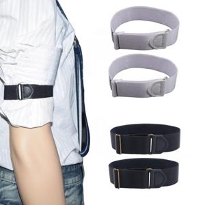 셔츠 옷소매 고정 암밴드 길이 조절 흘러내림 방지 슬리브 암가터