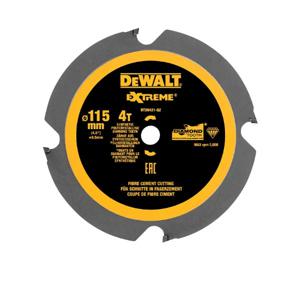 DT20421 다이아몬드 원형날 115mm 목공용 팁쏘 시멘트 DCS571용