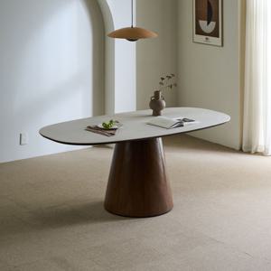 피오레 우드 신혼식탁 4인 6인 세라믹테이블