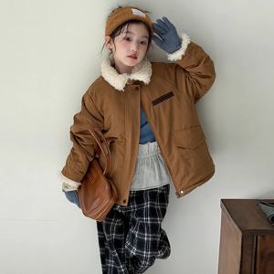 퍼카라 사파리 퀼팅 점퍼 R16048