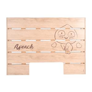 릴팡 카카오프렌즈 우드무늬욕실발판(어피치) KF7198