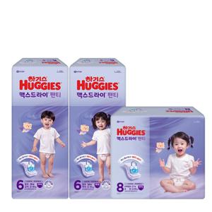 NEW 맥스드라이(팬티) 6~8단계 / 1팩