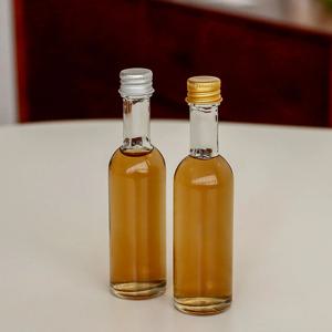 미르 위스키 키트 바이알 유리병 미니어쳐 50ml 골드캡 실버캡