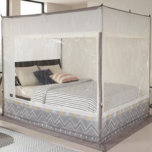 [리퍼] 옐로우 사각난방텐트 커텐형 세트