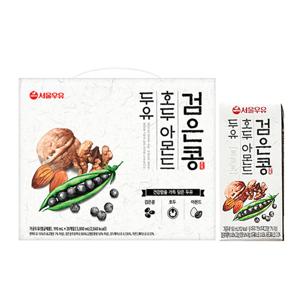 검은콩호두아몬드두유 190mlx20개