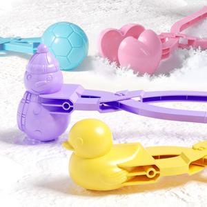 눈집게 눈오리 집게 스노우볼 메이커 눈사람 눈뭉치 제조기