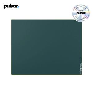 pulsar 슈퍼글라이드3 유리 마우스 패드 그린색상 L사이즈 Type-S