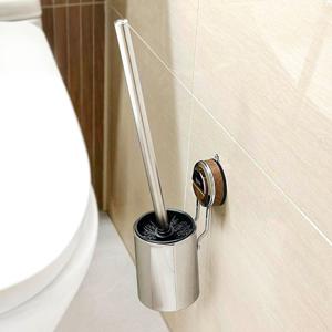 스텐 화장실 변기솔 거치대 욕실 청소솔 청소도구 브러쉬 무타공 벽걸이