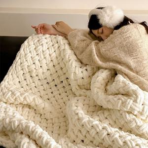 [해외] 북유럽 모던 사계절 니트 담요 인테리어 담요 쇼파 블랭킷 무릎담요 5colors