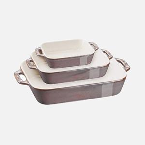 [판다베어의 Pick][공식판매처] 그라탕 디쉬 3P 세트 그레이 ST40508-164