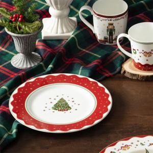 크리스마스 마이노엘 8접시 1p 그릇 식기 홈파티 브런치 플레이트 신혼 집들이 홈카페