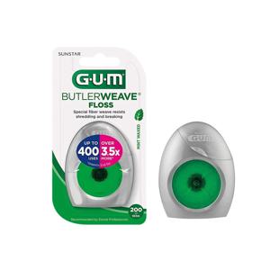 검 치과 위브 민트왁스 대용량 스마트 치실(183m) 1840BZ 2개