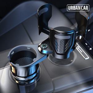 2in1 회전 확장형 만능 컵홀더 블랙