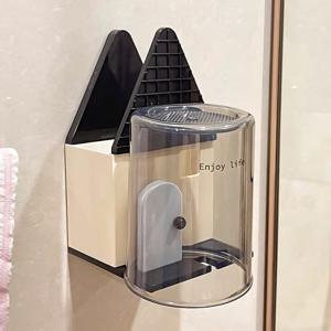 귀여운 하우스 무타공 칫솔꽂이 칫솔걸이 양치컵 세트