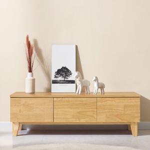 제니아 TV선반 다용도 서랍형 티비다이 거실장 1200