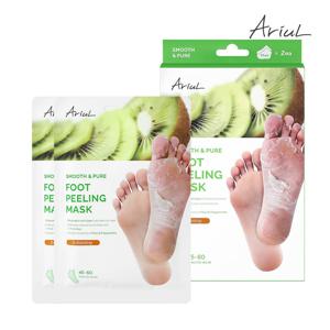 스무스 앤 퓨어 풋 필링 마스크 엑스폴레이팅(키위)_2개입