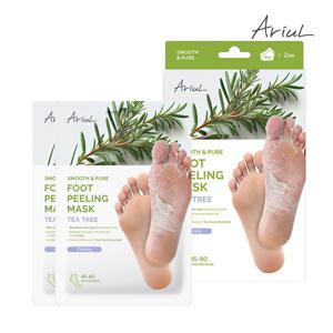 스무스 앤 퓨어 풋 필링 마스크_카밍(티트리)_2개입