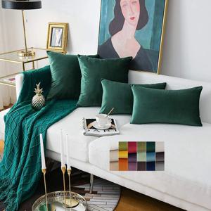 킹덤 벨벳 프리미엄 고급 인테리어 쿠션커버 3size 18colors 맞춤제작 가능