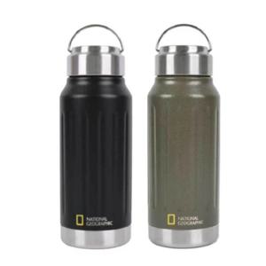 내셔널지오그래픽 로버 이중 스텐 텀블러(블랙, 카키)