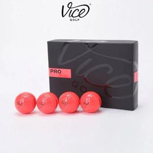 프로 플러스 레드 4피스 골프공 골프볼