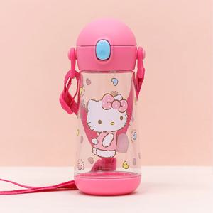 더보틀 원터치 어깨끈 트라이탄물통 470ml(헬로키티)