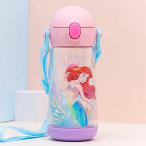 더보틀 원터치 어깨끈 트라이탄물통 470ml(인어공주)