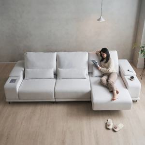 리드 제로월 전동 슬라이딩 4인용쇼파 고급형(스피커형)