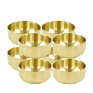 티타늄코팅 이중구조 스텐레스 탕기 (17cm X8개) 갈비탕그릇