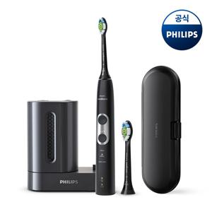 소닉케어 프로텍티브클린 6100 블랙 메탈 UV 에디션 HX6870/55