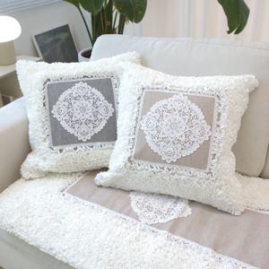 로얄 프릴 베로나 쿠션커버 100% 국내제작 핸드메이드