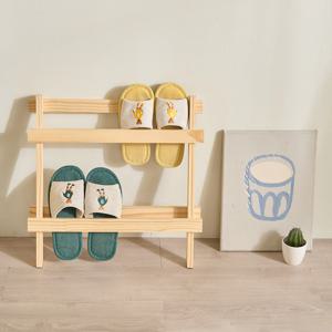 오네뜨 원목 실내화 거치대 현관정리 슬리퍼걸이 슬림 정리대