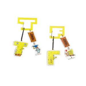 스폰지밥 T,F 카라비너 키링