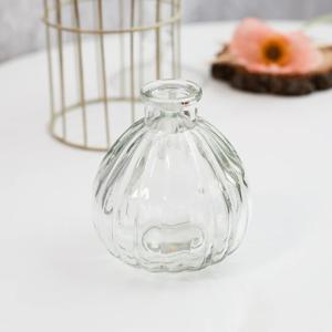[식집사지원 5% 쿠폰] 블리스 유리 화병 한송이 꽃병 인테리어 디퓨져병(3size)-미니