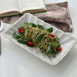 프랑스 미뉴엣 테이블웨어 빈티지 시리즈 단품 접시 도자기그릇 (직사각접시 30cm)