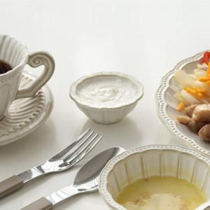 프랑스 미뉴엣 테이블웨어 빈티지 시리즈 단품 접시 도자기그릇 (딥 소스볼)