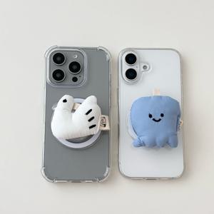 맥세이프 그립 톡홀더 스마트톡 오리 문어 휴대폰거치대