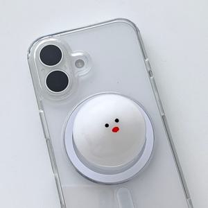 맥세이프 그립 톡 핸드폰 거치대 스마트톡 하양이 반구 2종 톡홀더 아이폰