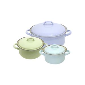 번트 법랑 양수냄비 3종세트(14,16,24cm)