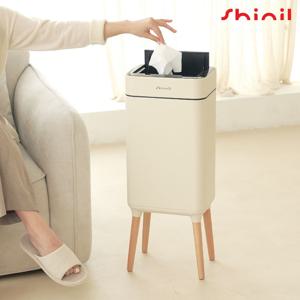 신일 스마트 킥 모션 듀얼 센서 휴지통 자동 쓰레기통 20L