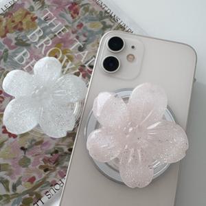 맥세이프 그립 톡 핸드폰 자석거치대 스마트 톡 플라워 호마이카 4종 휴대폰 톡홀더 아이폰