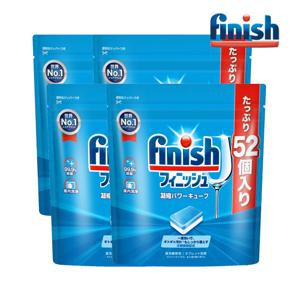 피니시 파워큐브 식기세척기 미니 세제 52개입 260g x4개