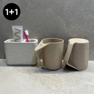 1+1 뒤집어쓰는 거꾸로 양치컵