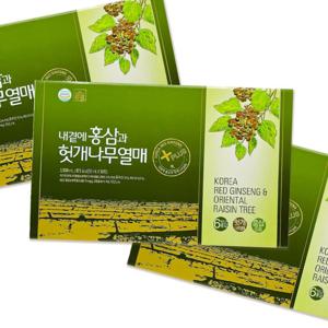 내곁에 홍삼과헛개나무열매 50ml*30포 3팩