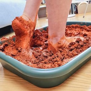 실내 황토 맨발걷기 세트 황토길 밟기 걷기운동