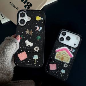 윈터 홈 피크닉 맥세이프 에폭시 케이스 스마트톡 아이폰 17 16 15 갤럭시 S25 24