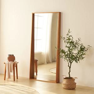 무무 고무나무 원목 전신 거울