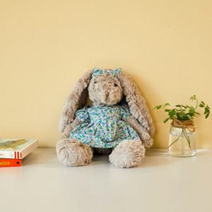 보송보송 바니토끼 블루플라워