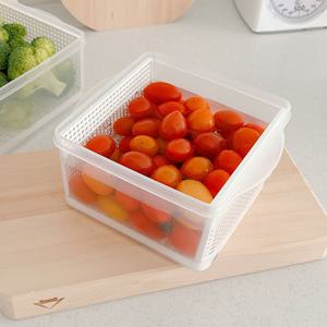 채반용기 두부 샐러드 야채 보관통 밀폐용기