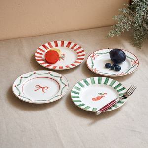 메리오너먼트 골드림 접시4P세트 D16